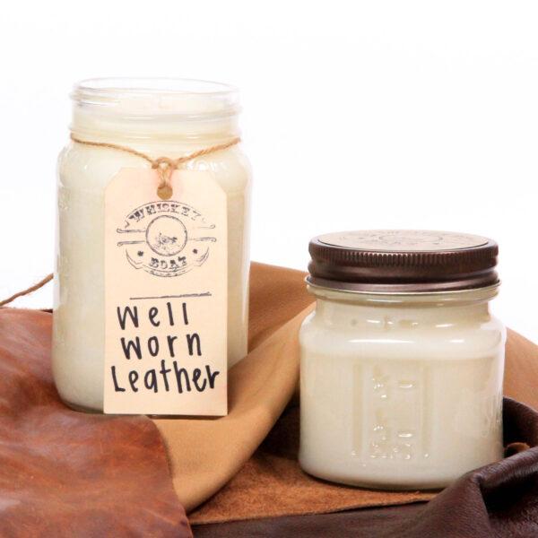 Whiskey Boat Goods Candle – Well Worn Leather