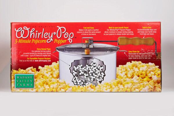 Wabash Valley 6 qt Whirley Pop Stove Top Popcorn Popper