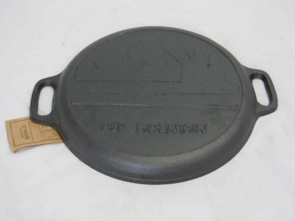 CAST IRON DEEP FRY SKILLET WITH LID 10.5X3