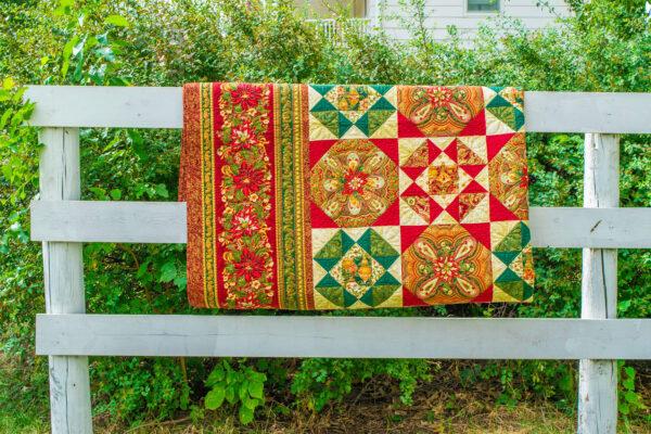 Amish and Mennonite Made Quilts – Christmas Quilt Pattern Anna Bella