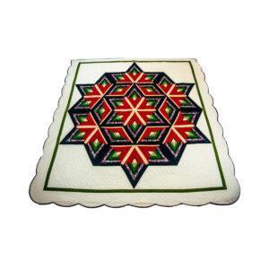 Farmhouse Flavors/Star of Wonder with scalloped border