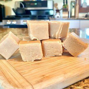 Homemade Peanut Butter Fudge without Nuts