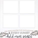 May Every Sunrise Window Home Decor