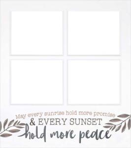 May Every Sunrise Window Home Decor