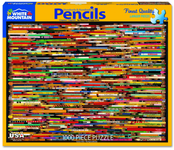 Pencil Collage Puzzle
