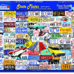 State Plates Puzzle
