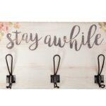 Stay Awhile Functional Pallet Home Decor