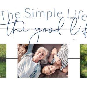 The Simple Life Wall Photo Frame