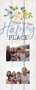 This is Our Happy Place Pallet Decor Photo Frame