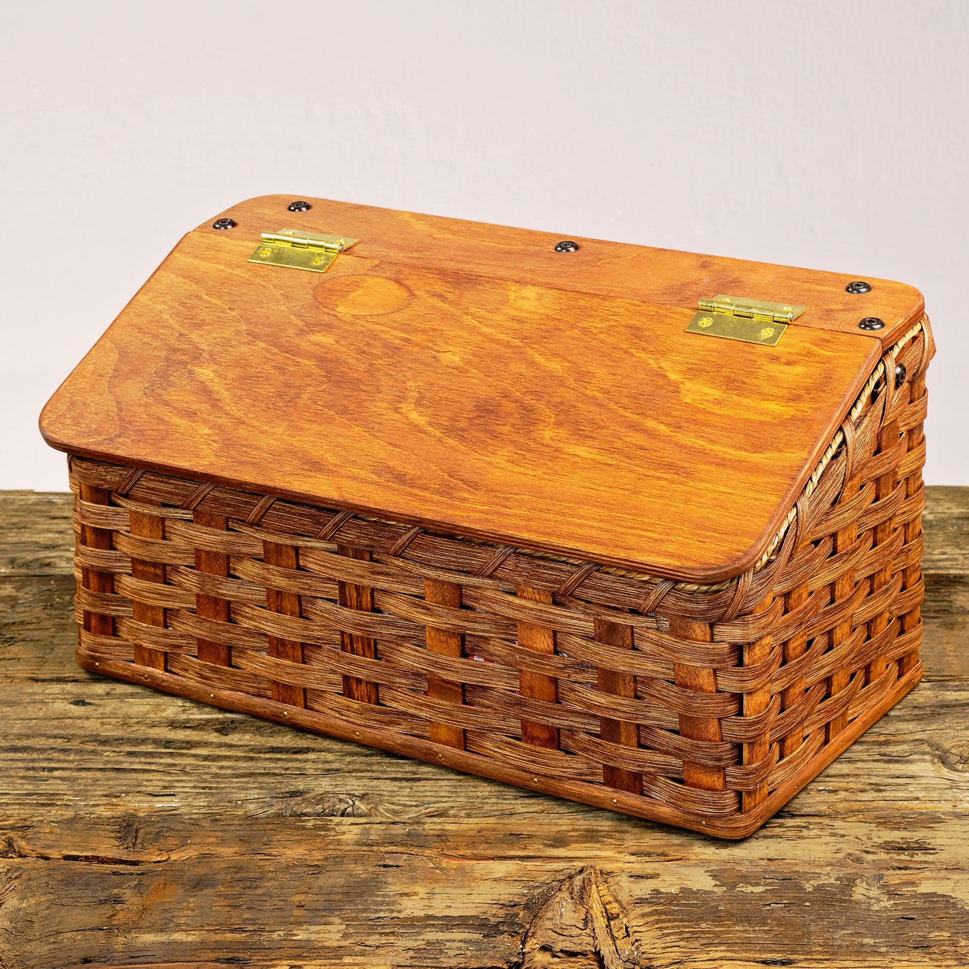 Bread Basket w/Lid Dutch Country General Store