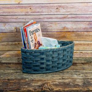 Medium Corner Basket Gray