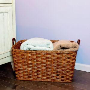 Large Laundry Basket Brown