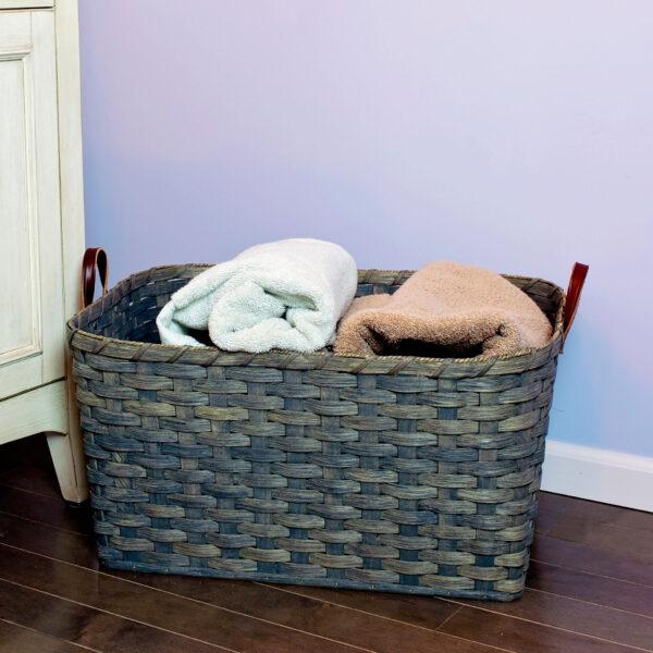 Large Laundry Basket Gray