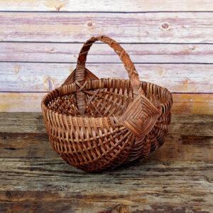 Small Regular Egg Basket Brown