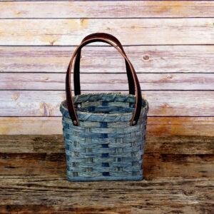 Small Shopping Bag Basket Gray
