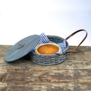 Single Pie Basket Gray