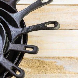 How to clean and season cast iron cookware