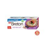 Breton Gluten Free Black Bean Onion & Garlic Crackers