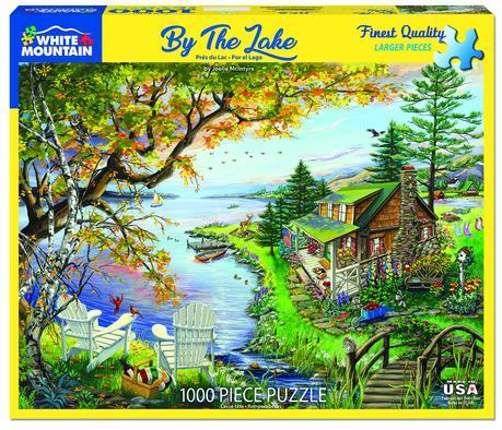 White Mountain Puzzles By The Lake 1000 Pieces