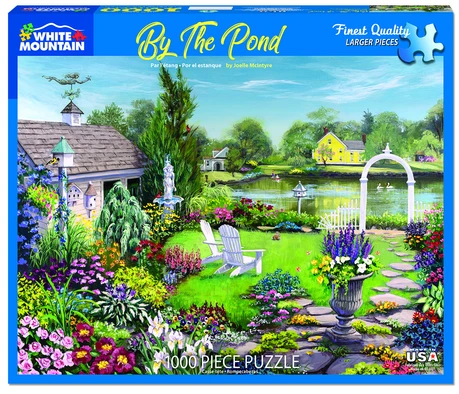White Mountain Puzzles By The Pond 1000 Piece