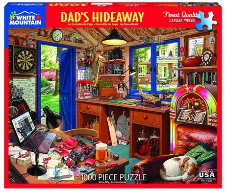 White Mountain Puzzles Dad’s Hideaway 1000 Piece
