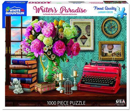 White Mountain Puzzles Writer’s Paradise 1000 Pieces