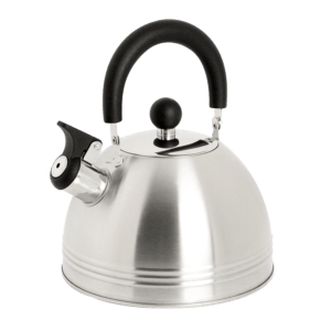 Mr. Coffee Carterton Stainless Steel Whistling Tea Kettle 1.5 Quart