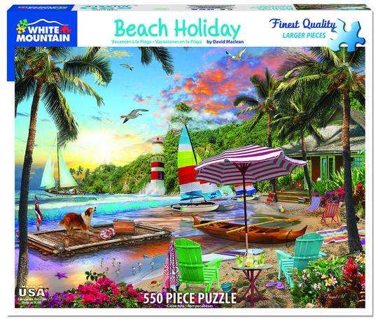 White Mountain Puzzles Beach Holiday