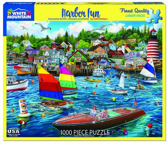 White Mountain Puzzles Harbor Fun
