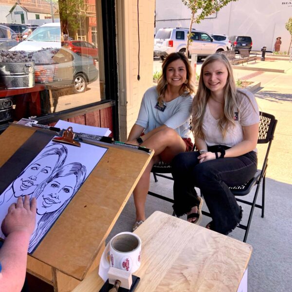 Caricature artist