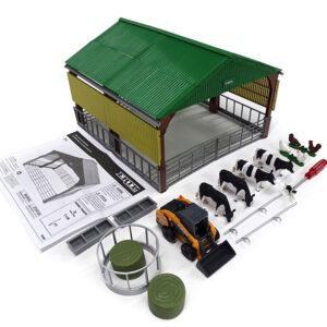 Ertl Farm Livestock Building with Case