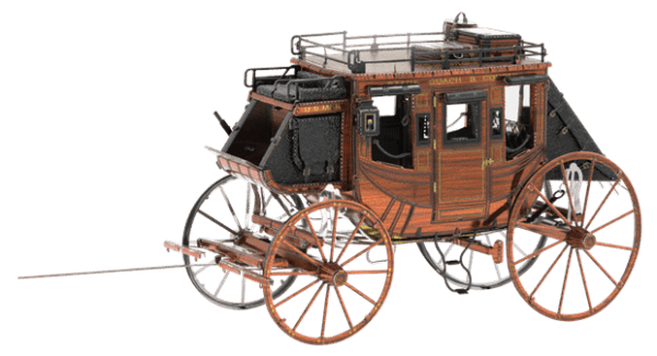 Wild West Stagecoach Color