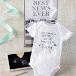 Grandparent Baby Announcement Gift Set