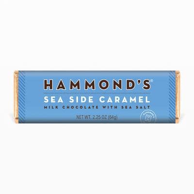 Hammond’s Candy Bar Milk Chocolate Natural Sea Side Caramel