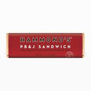 Hammond's Candy Bar Milk Chocolate PB&J Sandwich