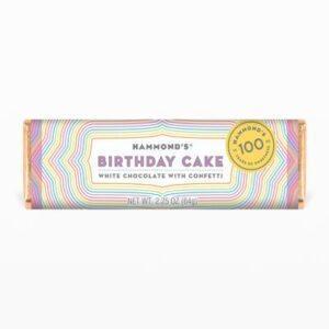 Hammond's Candy Bar White Chocolate Birthday Cake