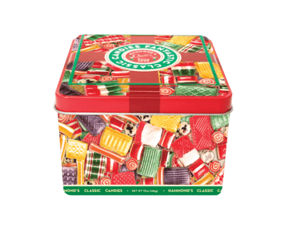 Hammond's Christmas Candy Ribbon Classic Gift Tin