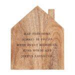 House Wood Trivet