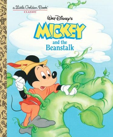 Little Golden Books Mickey And The Beanstalk