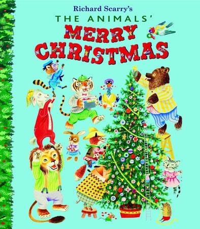 Little Golden Books Animals Merry Christmas