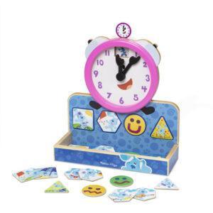 Blues Clues Tickety Tock Wooden Magnetic Clock