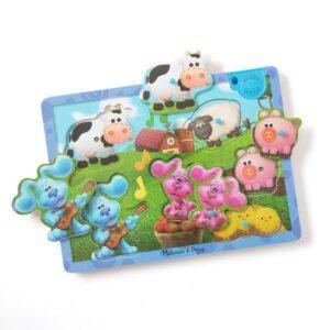 Blues Clues Wooden Musical Farm Sound Puzzle