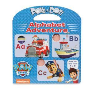 Paw Patrol Alphabet Adventure Poke A Dot Book