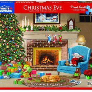 White Mountain Puzzles Christmas Eve 1000 Pieces