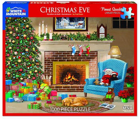 White Mountain Puzzles Christmas Eve 1000 Pieces