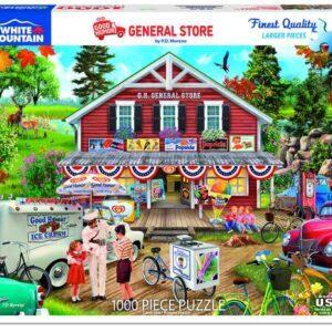 White Mountain Puzzles Good Humor General Store 1000 Pieces