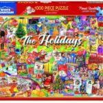 White Mountain Puzzles The Holidays 1000 Pieces