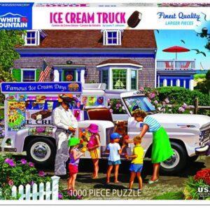 Whtie Mountain Puzzles Ice Cream Truck 1000 Pieces