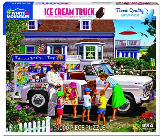 Whtie Mountain Puzzles Ice Cream Truck 1000 Pieces