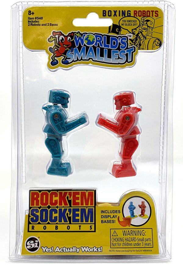 Worlds Smallest Rock Em Sock Em Robots